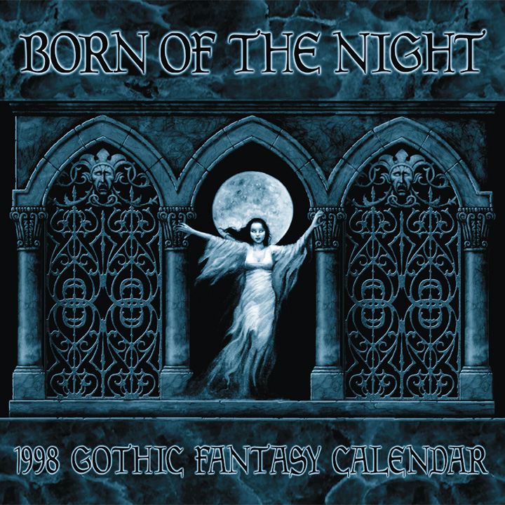 Born Of The Night Vintage Calendar